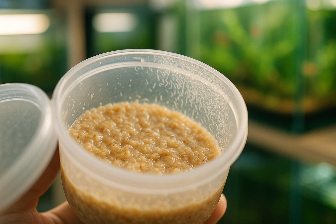 How to Culture Microworms at Home (Without the Smell Taking Over Your Fish Room)